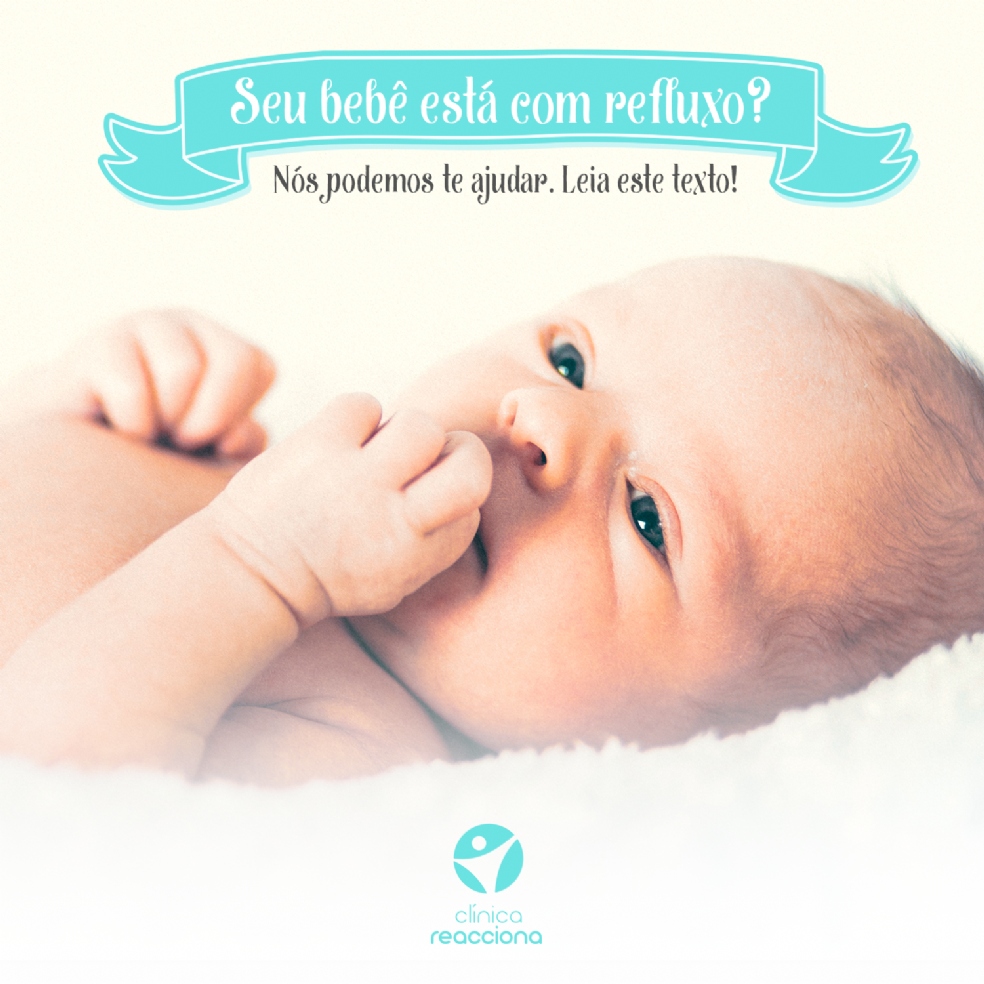 Seu beb est com refluxo?